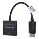 4. Adapter Lanberg AD-0007-BK (DisplayPort M - DVI-D F; 0,10m; kolor czarny)