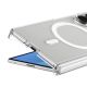 4. Etui Spigen AirSkin Zero MagFit MagSafe na Samsung Galaxy Z Fold 8 Ultra - przezroczysto-białe