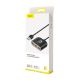 17. HUB Baseus Square USB-A do 1x USB-A 3.2 Gen 1 / 3x USB 2.0 z kablem 1m - czarny