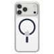 4. Etui Spigen Ultra Hybrid MagSafe na iPhone 18 Pro Max / 17 Pro Max - przezroczysto-granatowe