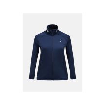 Bluza damska PEAK PERFORMANCE W Rider Essentials Zip Jacket kolor granatowy