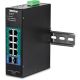 5. TRENDnet Switch 10-portowy przemysłowy Gbit PoE+ L2 metal IP30