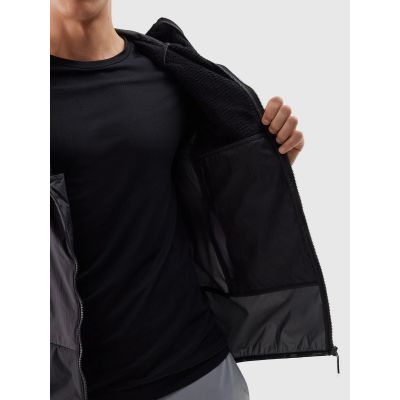 8. Bezrękawnik puchowy trekkingowy z wypełnieniem primaloft active męski 4F 4FWSS24TVJAM096-24S