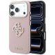 Etui Guess Grained & Big Resin Logo na iPhone 18 Pro / 17 Pro - różowe