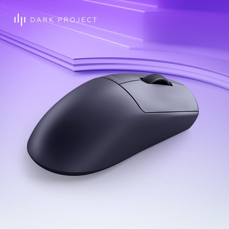 8. Dark Project DPP_NEXUS_BLACK myszka Gaming Oburęczny RF Wireless + Bluetooth + USB Type-C Optyczny 26000 DPI