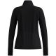 Bluza z półgolfem damska Odlo X-ALP Mid layer 1/2 zip czarna
