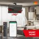 8. Uchwyt elektryczny do TV Maclean, sufitowy, obsługa Tuya, max. VESA 800x400, reg. w poz. +90°~-90°, dla TV 43-86", max. 45kg, MC-109 T