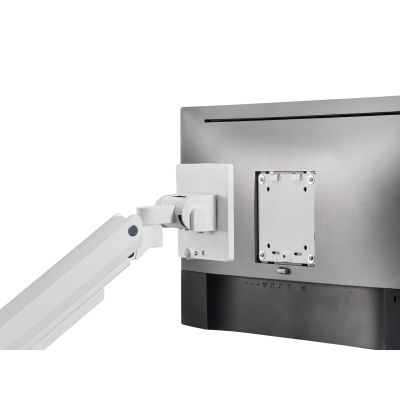 6. Wspornik biurka Equip 17"-49"/1TFT 180° Sprężyna gazowa 20Kg biały detaliczny
