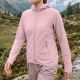 6. Bluza damska adidas TERREX Xperior CLIMAWARM+ Ventknit Fleece Hooded Jacket - magic mauve rozmiar: s