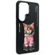 3. Etui Nimmy Glasses Cool Cat na Samsung Galaxy S26 Ultra - czarne