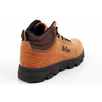 3. Lee Cooper buty sportowe męskie zimowe trzewiki karmelowe za kostkę