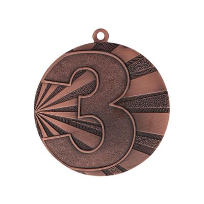 9. Medal stalowy brązowy trzecie miejsce