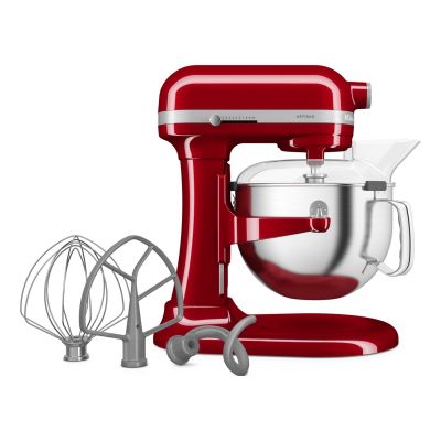 15. KitchenAid 5KSM60SPXEER Mikser stojący 375 W Czerwony