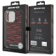 8. Etui AMG Silicone Graphics MagSafe na iPhone 16 Pro Max - czarne