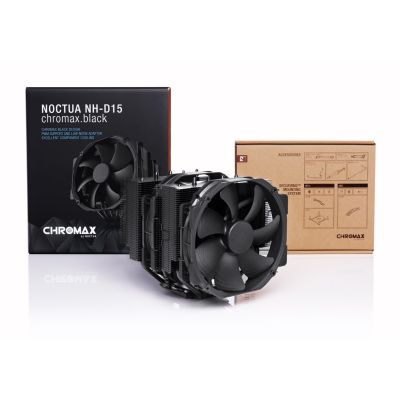 10. Chłodzenie CPU NOCTUA NH-D15 chromax.black AMD, Intel