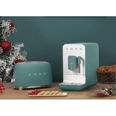 15. Smeg TSF01EGMEU Toster 2 kromki Szmaragd N Matowy