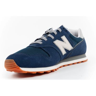5. New Balance buty sportowe męskie sneakersy 373 granatowe skórzane