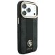 4. Etui Guess 4G with Stripe Round and Classic Logos MagSafe na iPhone 17 Pro Max / 18 Pro Max - czarne