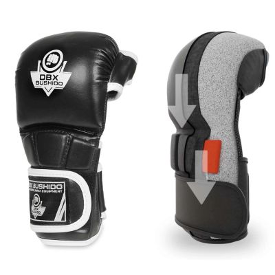 5. Rękawice MMAsparingowe L - Phantom White - Valor Series