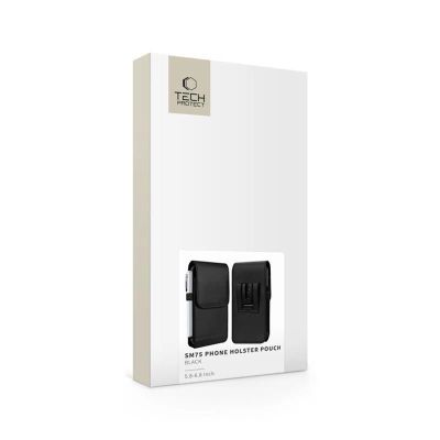 6. Etui Tech-Protect SM75 dla smartfonów 5.8-6.8" - czarne
