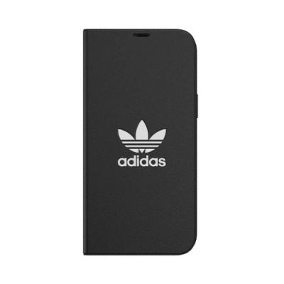 2. Etui Adidas OR Booklet Case BASIC na iPhone 12 Pro Max - czarno-białe