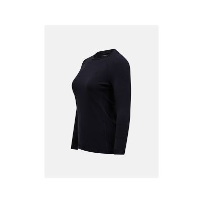 2. Koszulka Termiczna PEAK PERFORMANCE Magic Crew Wool-blend Baselayer Women czarny