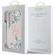 8. Etui Guess Grained Roses Big 4G logo na iPhone 16 - różowe