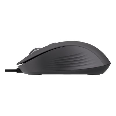 6. Logitech Signature Wired M520 for Business myszka Biuro Oburęczny USB Type-C Optyczny 4000 DPI