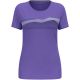 4. Koszulka damska Odlo F-DRY RIDGELINE T-shirt crew neck s/s fioletowa