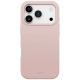 2. Etui UNIQ Lino na iPhone 17 Pro Magclick Charging - różowe