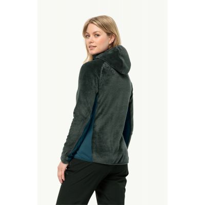 3. Kurtka Jack Wolfskin Rotwand Hooded FZ W 1710742_4167