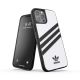 Etui Adidas OR Moulded Case PU na iPhone 12 Pro Max - biało-czarne