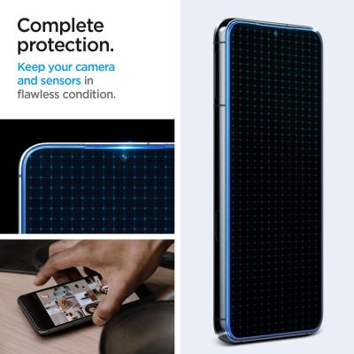 9. Szkło hartowane Spigen Glas.tR EZ Fit na Samsung Galaxy S23 - 2 szt.