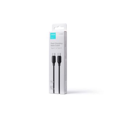 5. Kabel Joyroom Long-Lasting Series A9 USB-C / USB-C PD QC 60W 3A 1m - czarny