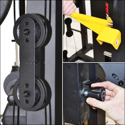 7. ATLAS WIELOFUKCYJNA BRAMA TRENINGOWA 6500 HEROS ENERO FIT