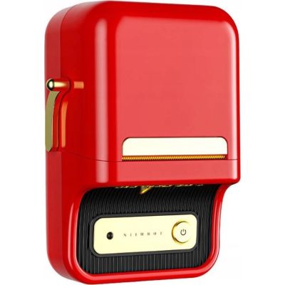 11. Drukarka etykiet Niimbot B21S Red