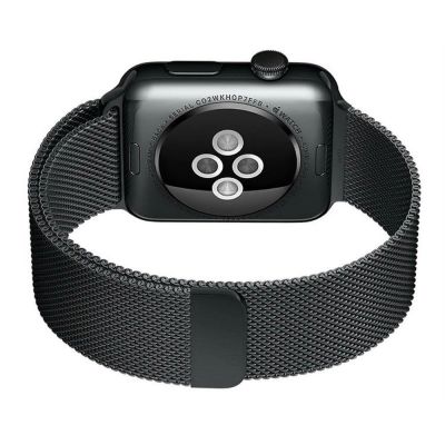 12. Magnetyczna opaska bransoleta Magnetic Strap pasek do Apple Watch 38 / 40 mm - czerwona