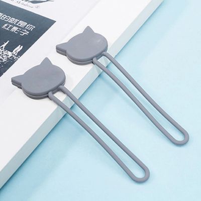 6. Silikonowy zwijacz kabla - szary