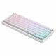 6. SAVIO KLAWIATURA MECHANICZNA BEZPRZEWODOWA PHENIX WHITE GATERON RED PRO ABS