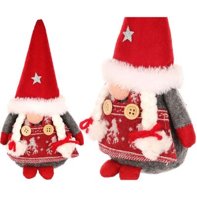 5. SKRZAT GNOM DEKORACYJNY 20CM GIRL