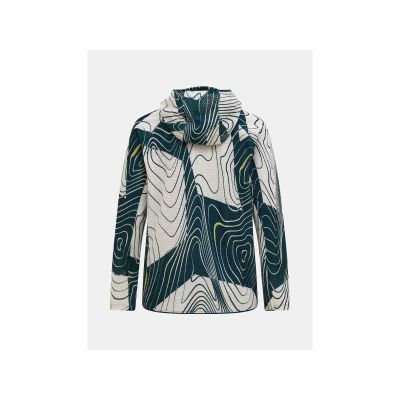 2. Bluza męska PEAK PERFORMANCE M Freelight Aop Polartec Alpha Hood kolor multikolor
