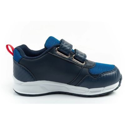 4. Leomil buty sportowe dziecięce sneakersy Spiderman lekkie na rzep czarne niebieskie