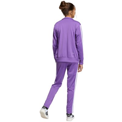 7. Dres dla dzieci adidas Seasonal Essentials Tiberio 3-Stripes fioletowy KC2125