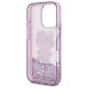 7. Etui Hello Kitty Liquid Glitter 50TH Anniversary Party na iPhone 16 Pro Max - fioletowe