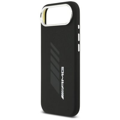 6. Etui AMG Silicone Oversize Rhombs MagSafe na iPhone Air - czarne