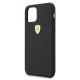 3. Etui Ferrari Silicone na iPhone 11 Pro Max - czarne