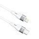 2. Kabel Wozinsky WSTCL1 Lightning / USB-C PD 27W 1 m - biały