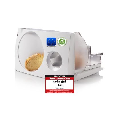 Emerio MS-125000 krajalnica Prąd elektryczny 100 W Biały