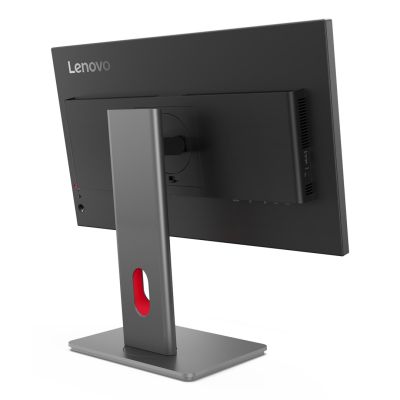 23. Monitor Lenovo ThinkVision P24q-40, 23,8", Systemy ochrony przed włamaniem (IPS), proporcje 16:9, 120 Hz, 4 ms, 2560x1440, 300 cd/m2, HDMI: 1, Krucza czerń, Gwarancja 36 miesięcy