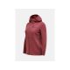 3. Bluza damska PEAK PERFORMANCE W Trail Polartec Power Grid Zip Hood kolor czerwony